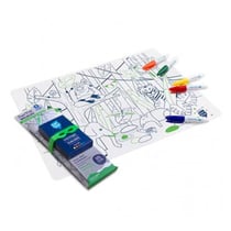 Kit Set silicone et 5 feutres WILDLIFE Jungle - Super Petit