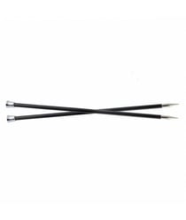 Aiguilles à tricoter Karbonz 25 cm N° 5,5 - Knitpro Noir