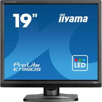 iiyama ProLite E1980S B1 écran plat de PC 48,3 cm (19) 1280 x 1024 pixels VGA LED Noir