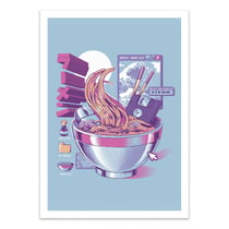 Affiche 50x70 cm - Web Ramen - Ilustrata