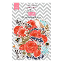 Die cuts formes décoratives scrapbooking Fabrika Décoru 57 pièces RED ROSES