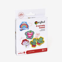 8 carnets Kawaï Oxybul