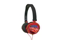 Casque stéréo filaire pliable avec limitation de volume d'écoute Disney Cars