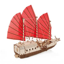 MAQUETTE 3D BATEAU DJONG EWA