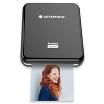 AGFAPHOTO - Realipix Square P - Imprimante Photo via Bluetooth - Sublimation Thermique 4Pass