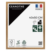 Cadre photo Precious noyer 40x50 cm