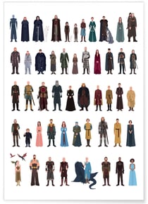 Poster GOT | A3 : 29,7x42cm