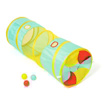 Tunnel pop up et 3 balles Oxybul