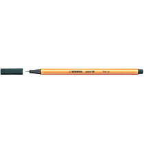 Lot de 10 stylos-feutres pointe fine 0,4 mm - STABILO - Vert olive - POINT 88