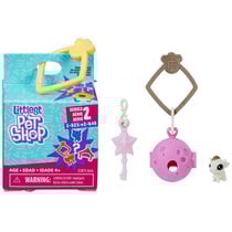 Littlest petshop collection surprise serie 2 : vache n° 2-b33 + habitat + accessoire - hasbro - e2875