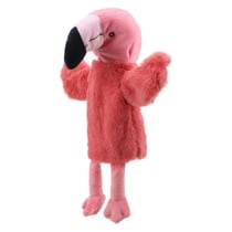 Marionnette flamant - 27 cm