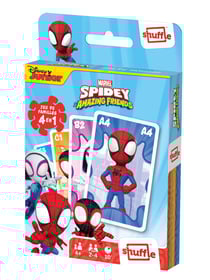 Jeu de familles 4 en 1 - Spidey et ses amis