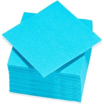 Lot De 40 Serviettes En Papier 2 Plis - 38X38 Cm - Turquoise - Gappy
