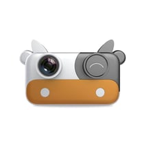 Appareil Photo Enfant Mini SLR HD Écran LCD 2.3 Pouces Jeux Éducatifs WiFi Marron YONIS