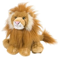 Peluche lion 30 cm - cuddlekins - wild republic - 10938
