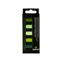 Pastels - Tendres - Teintes vertes - 5 demi-pastels - Rembrandt