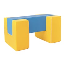 Blocs en mousse jaune bleu - Velinda
