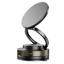 LinQ Support Magnétique pour Smartphone Rotatif et Fixation Ventouse Noir