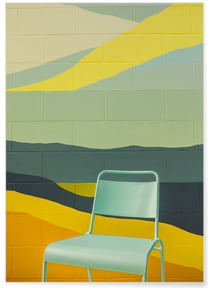 Affiche Colorful Wall | A3 : 29,7x42cm