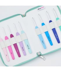 Set de 9 Crochets Waves 2.0 KnitPro – Confort, Ergonomie et Performance pour le Crochet Vert