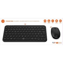 Ensemble mini clavier souris sans fil - CP420W - FR - Noir