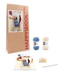 Kit Crochet Sac Topper ECRU TU