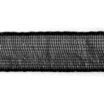 Ruban organdi Noir 3 mm 10 m