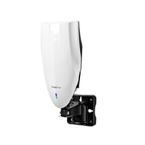 Nedis Antenne TV Extérieure Active Gain 40 dB Portée 50 km avec Filtre LTE700 Blanc / Noir