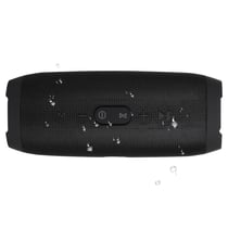 Enceinte Waterproof Bluetooth Autonomie 20H Mains-Libres AUX TF Power Bank Noir YONIS