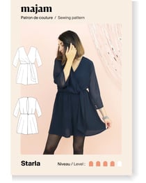 Patron couture Combi-short Starla