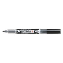 Lot de 10 Marqueurs V-Board Master S Noir Begreen Pointe Extra Fine PILOT