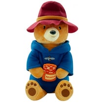 Peluche ours paddington 37 cm avec pot de miel - doudou licence