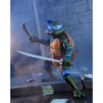 Les Tortues Ninja Cartoon - Figurine Ultimate Leonardo VHS 18 cm - Neca