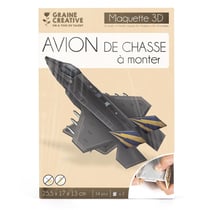 PUZZLE MAQUETTE AVION F35