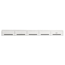 Graphoplex - Règle de coupe bord acier anti-glisse quadrillée 50cm