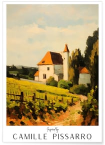 Affiche Camille Pissarro n°2 | A3 : 29,7x42cm