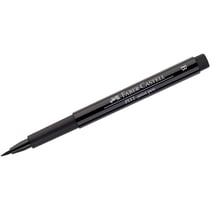 Lot de 5 feutres encre de Chine - FABER-CASTELL - Pointe pinceau - Noir - Pitt Artist Pen