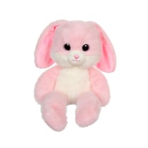Peluche - Peluche Lapin "Leggies" Rose Poudré - 32 cm