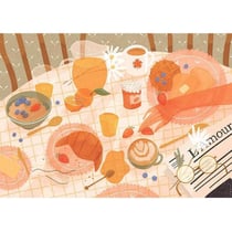 Puzzle le petit dejeuner 1500 pieces - artiste l'atelier mouette - nathan - 878161