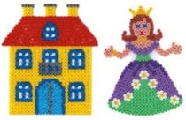 Plaques Princesse et Maison pour perles standard (Ø5 mm)