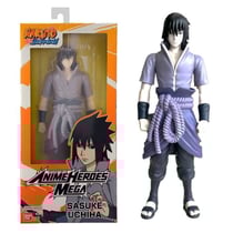 Grande Figurine articulée - Anime Heroes - Naruto Shippuden - Figurine Anime Heroes Mega 30 cm - Sasuke Uchiwa
