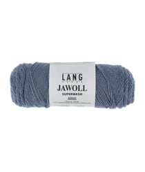 Laine à chaussettes en laine vierge de Patagonie JAWOLL - Lang Yarns 07 Bleu