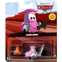 Véhicule cars 3 - jessica carvill - voiture miniature - mattel - htx99