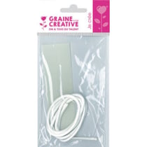 Graine Créative - Mèche pour bougie d'extérieur Ø 6 mm 1 m