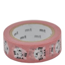 Masking tape - Papier Tigre - Le tigre rose - 7 m x 15mm