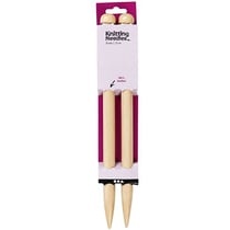 2 Aiguilles À Tricoter En Bambou 35 cm - Ø 20 mm