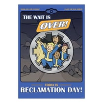 Fallout - Lithographie Reclamation Day Limited Edition 42 x 30 cm