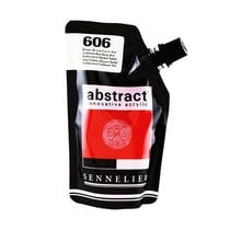 Peinture acrylique en sachet - Rouge cadmium fonce  - 500ml - Sennelier