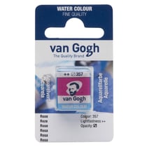 Peinture aquarelle van Gogh godet Rose 357