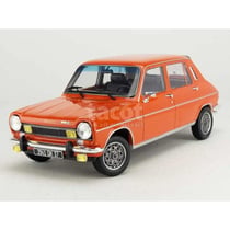 Voiture miniature de collection - NOREV - Simca 1100 Ti 1974 - Échelle 1/18 - Sumatra Red - Métal monté